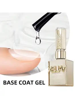 1pc 15ml Base Coat Gel per unghie Smalto per gel rinforzante Estensione Gel Base Coat in una bottiglia Soak Off UV LED Gel per unghie