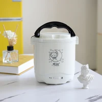 1.2L électrique Mini cuiseur à riz plus chaud isolation automatique Portable Multicuiseur ménage cuiseurs à riz Portable boîte à déjeuner bureau 2