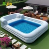 16ft-5m Large Family Party Outdoor Inflatable Sofa Pool Two in One Sofa & Pool Luxury Lounge Chair Swimming Pool for Kid Adults 2