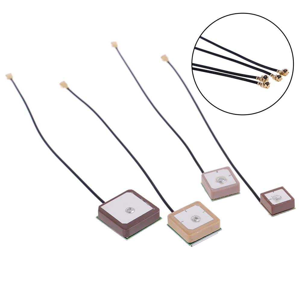 듀얼 안테나 액티브 내장 세라믹 패치 드론 공중 안테나, 고이득 GPS 안테나, DC 3V-5V, 28dB