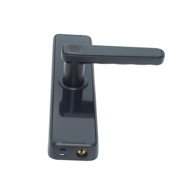 TTLock APP Remote Control Intelligent Fingerprint Password Card Lock With Key 5050 Lock Mortise 6