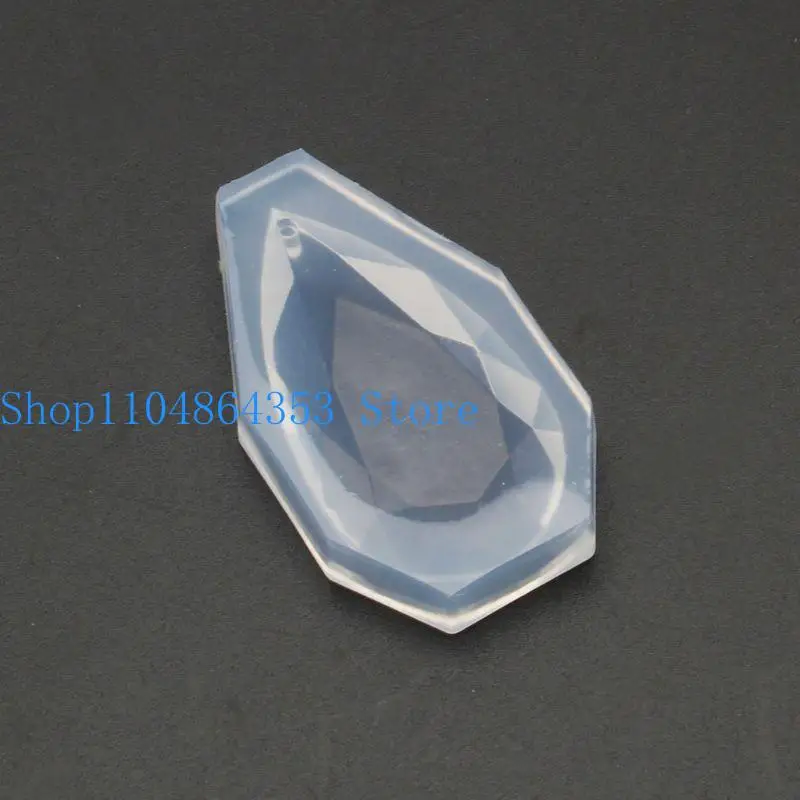 레진 에폭시 비누 쥬얼리 제작용 젬 실리콘 몰드 트레이, 손수 만든 DIY 공예..