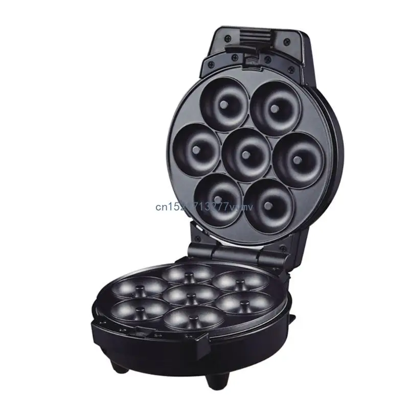 

Электрическая машина для изготовления пончиков с антипригарной поверхностью, машина для выпечки, 7 сеток, машина для выпечки для