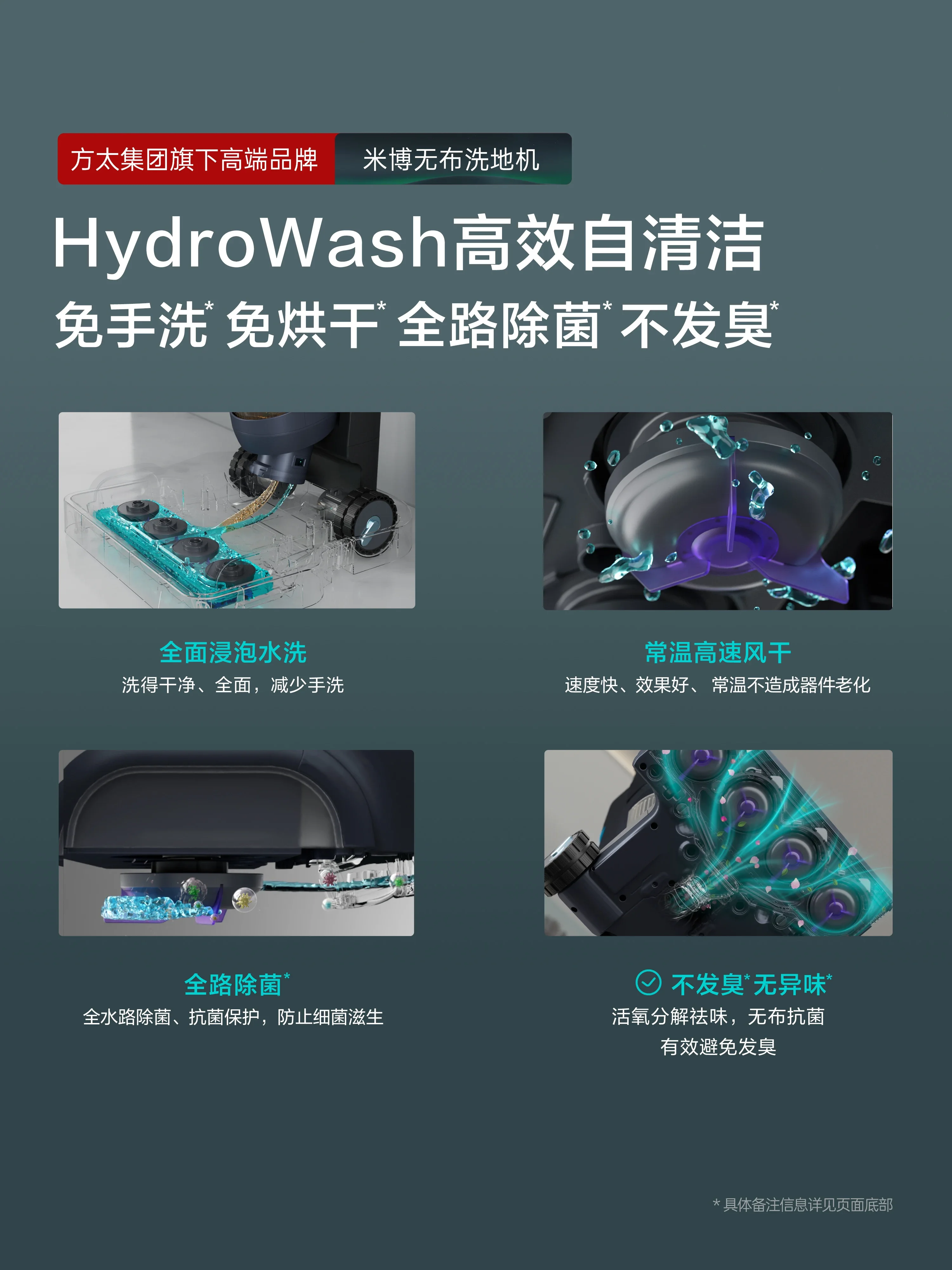Miboi V7Plus non-cloth washing machine suction, drag and sweep machine intelligent household appliance cleaner 4
