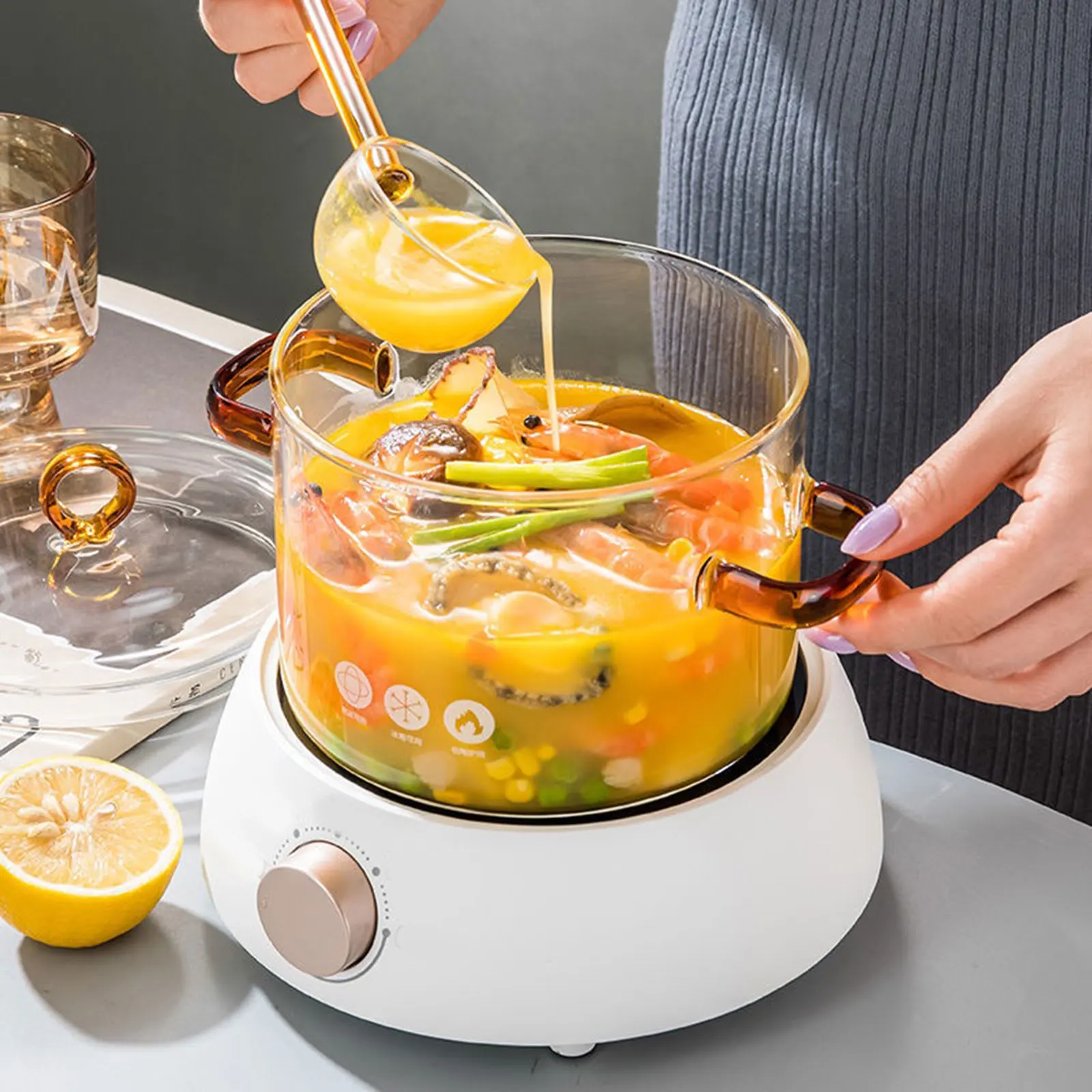 Transparent Glass Cooking Pot – My Kitchen Gadgets