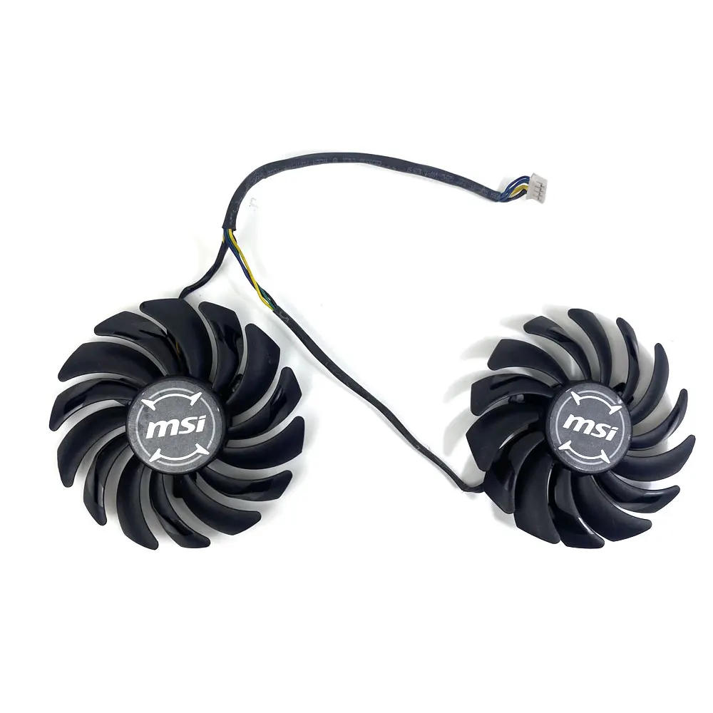 Ventola Di Raffreddamento Fai Da Te 85Mm 4Pin Pld09210S12Hh Per Msi Gtx950 Gtx960 Gtx970 R9 370 R9 380 R9 285 Ventola Gpu Per Scheda Grafica