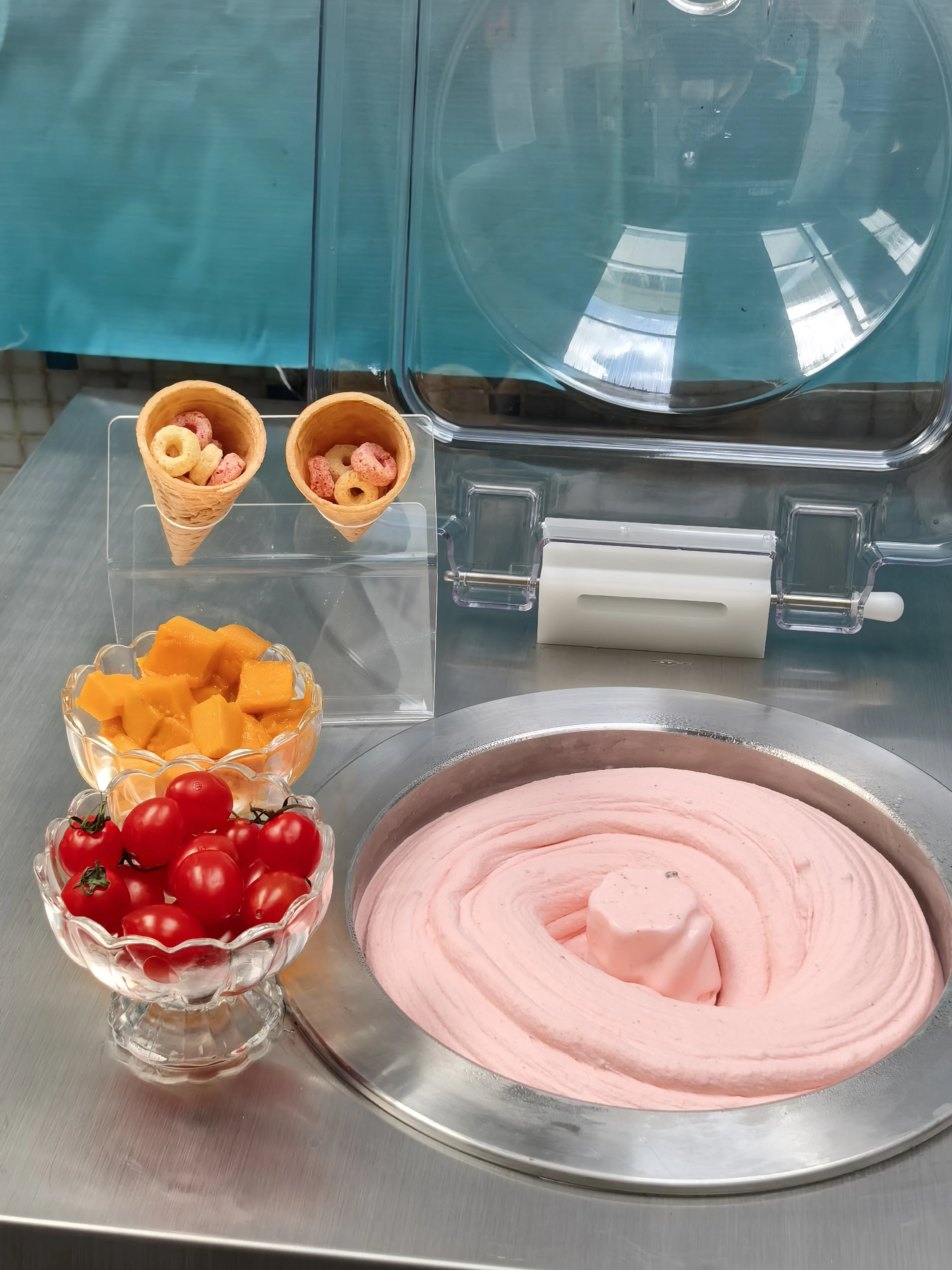 Mvckyi Commercial Hard/ Ice Cream Machine/gelato Making Machine Freezer with Great Taste 3