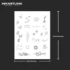 Mini pattern Temporary Tattoo,Lasts To 15 Days New Technology Magic Waterproof Semi Permanent Sticker. 4