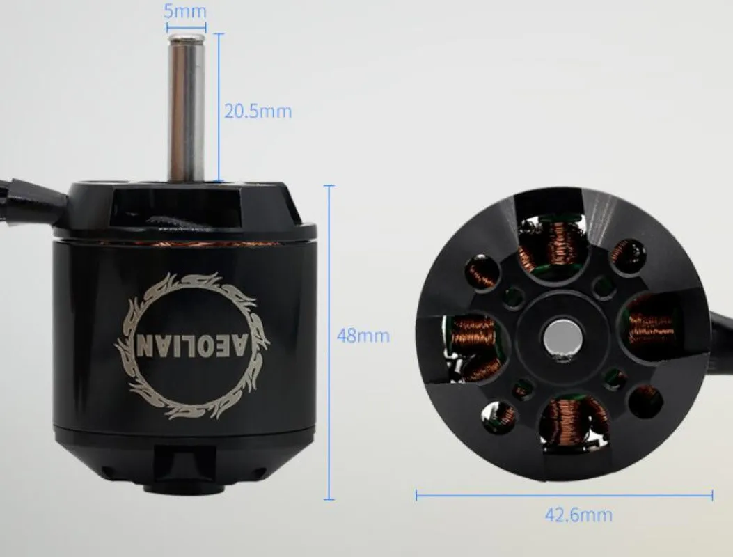 Motore Brushless 2204 –2822 –1200KV 7V / 15V Surpass Per Aereo Modelli - Foto 13