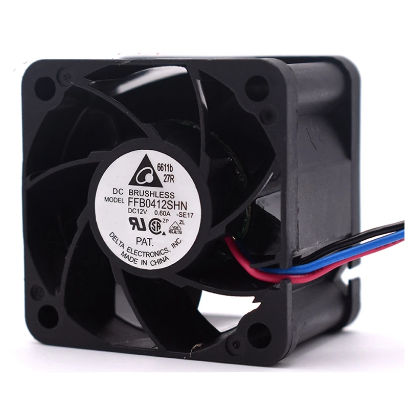 1PCS FFB0412SHN 4028 4Cm 12V 0.60A Micro-Violent Air Flow Fan 40X40X28MM Cooler Fan For ANTMINER AWP8 PSU Cooling Cooling Fan Gaming Cooling Fan