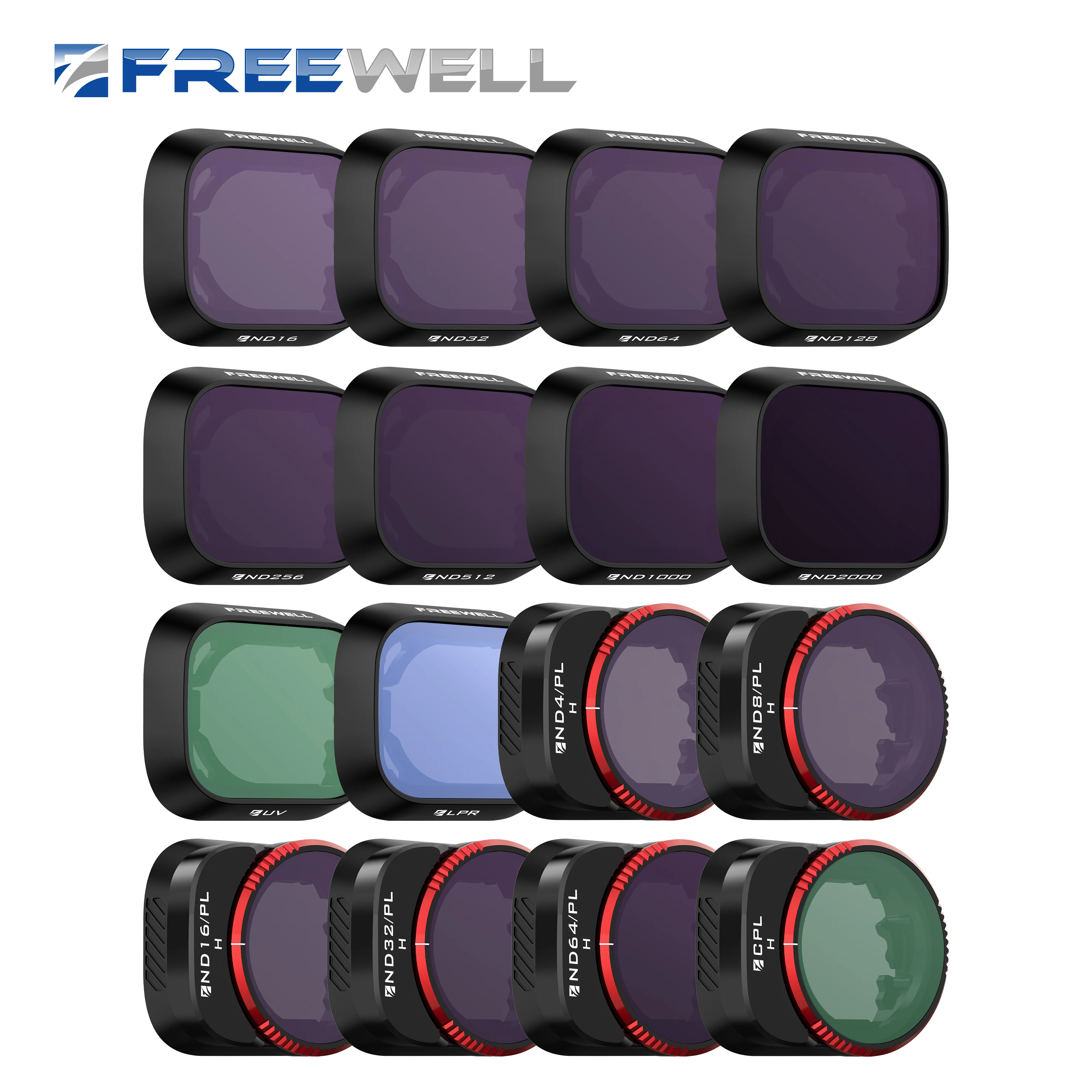 

Freewell Filter Set Mega ND, ND/PL, CPL, UV, Light Pollution Compatible with Mini 3 Pro/Mini 3