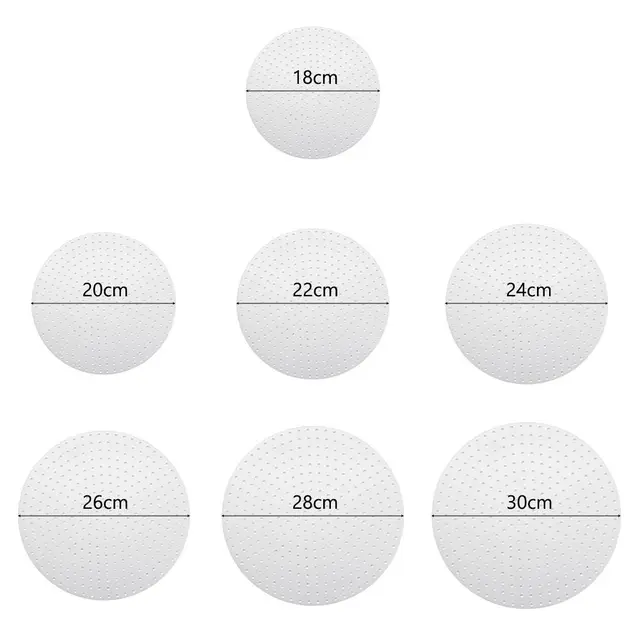 1Pcs New Rice Cooking Silicone Steamer Liners Anti-scorch 18-30cm Rice Cooker Silicone Mat Cooking Tools Kitchen Non-stick Pad 6