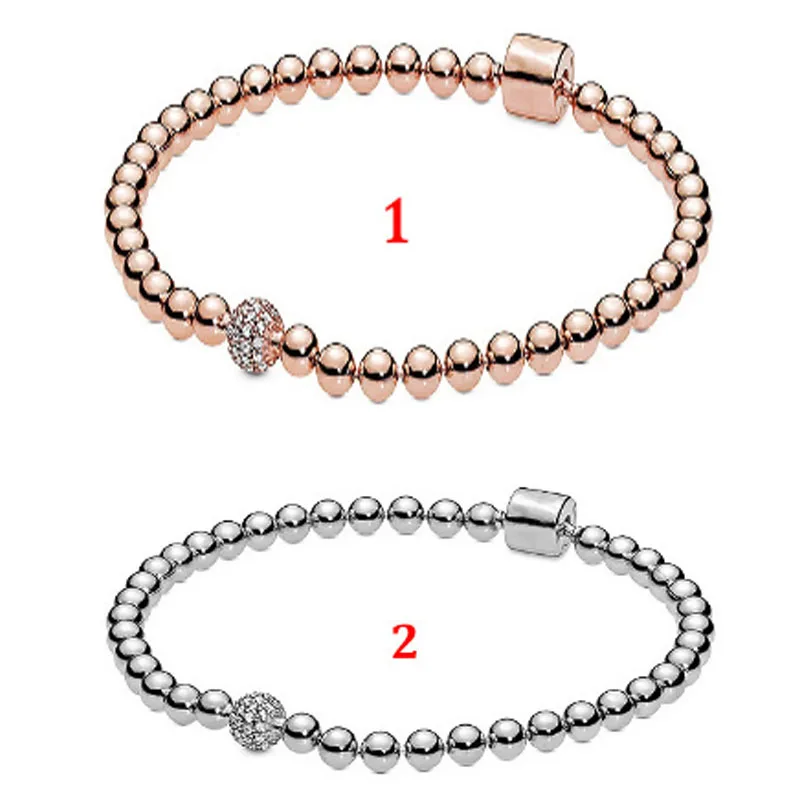 

Fashionable Small Fresh 925 Sterling Silver Exquisite Square Button Head Bracelet Suitable for Original DIY Charm Pendant Gift