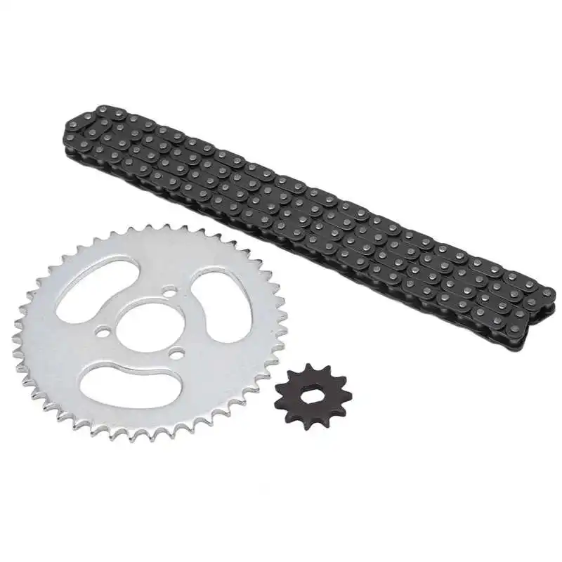 T8F Front and Rear Sprocket Chain High Power T8F Gear Chain Set for Karts