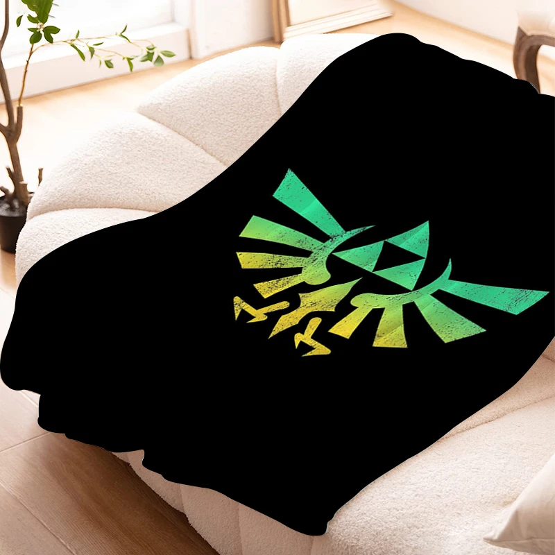 

Флисовое одеяло для дивана, зимнее теплое одеяло Z-Zelda до колена с цифровым принтом, мягкие пушистые одеяла для кемпинга, постельное белье из микрофибры, размер King Size
