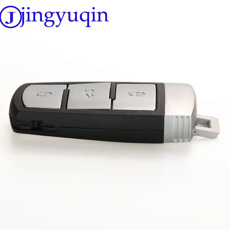 Jingyuqin 스마트 원격 자동차 키 Fob 3 버튼 433MHz PCF7946 ID48/ID46 For VW Volkswagen Passat CC 2005-2014 3C 0959752 BG/BA