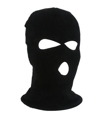 Winter Men Hat Army Tactical Mask 3 Hole Full Face Mask Ski Mask Winter Cap Balaclava Motorbike Motor Bicycle Helmet Full Helmet 5