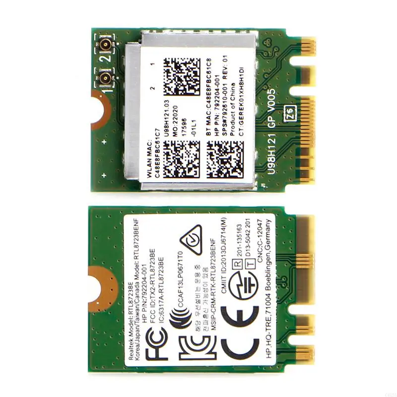 C63A Mini Wireless WIFI RTL8723BE 792204-001 Card NGFF for M.2 For HP for D