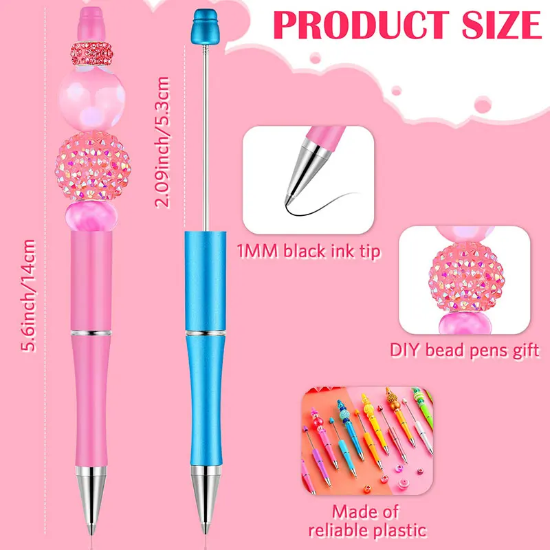 Beadable Pen Bead Pens Ballpoint, Beadable Pens Hobby Lobby