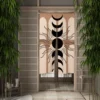 Nordic Wind Doorway Curtain Sun and Moon Woman Bohemian Kitchen Entrance Partition Split Hanging Half-Curtain Room Decor Noren 2