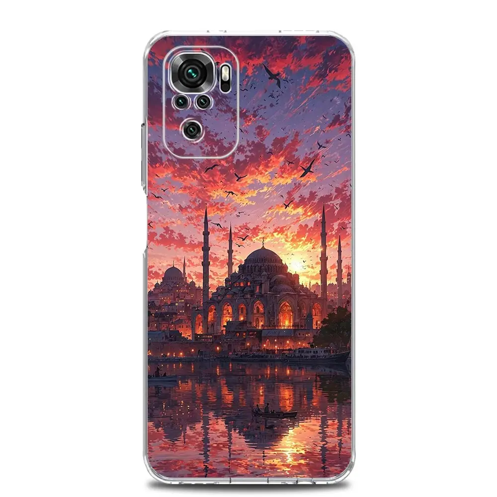 Van Gogh Starry Sky Clear TPU Phone Case