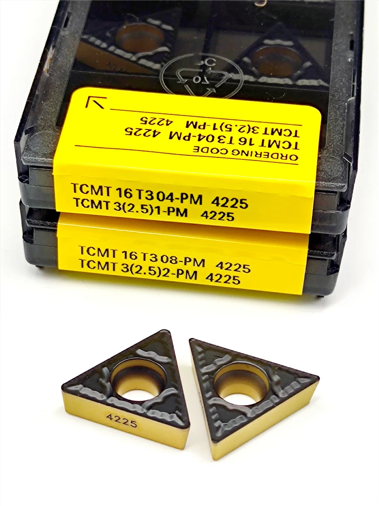 

10pcs TCMT16T304 TCMT16T308 UC5115 Carbide Inserts High Quality For Cnc Turning Lathe Tool Holder Boring Bar Cast Iron TCMT16T