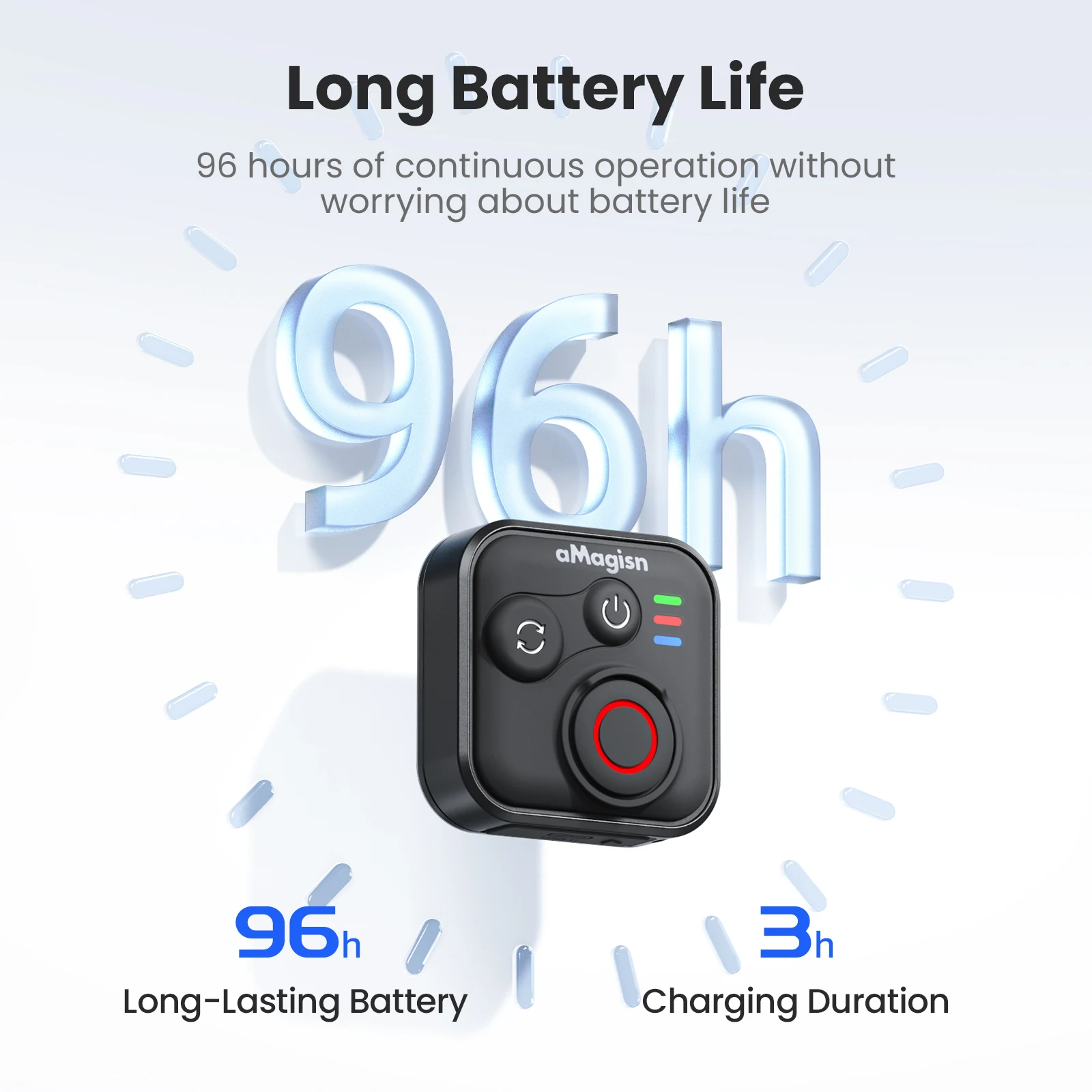 Télécommande Bluetooth 50m pour GoPro Insta360 - Imperméable