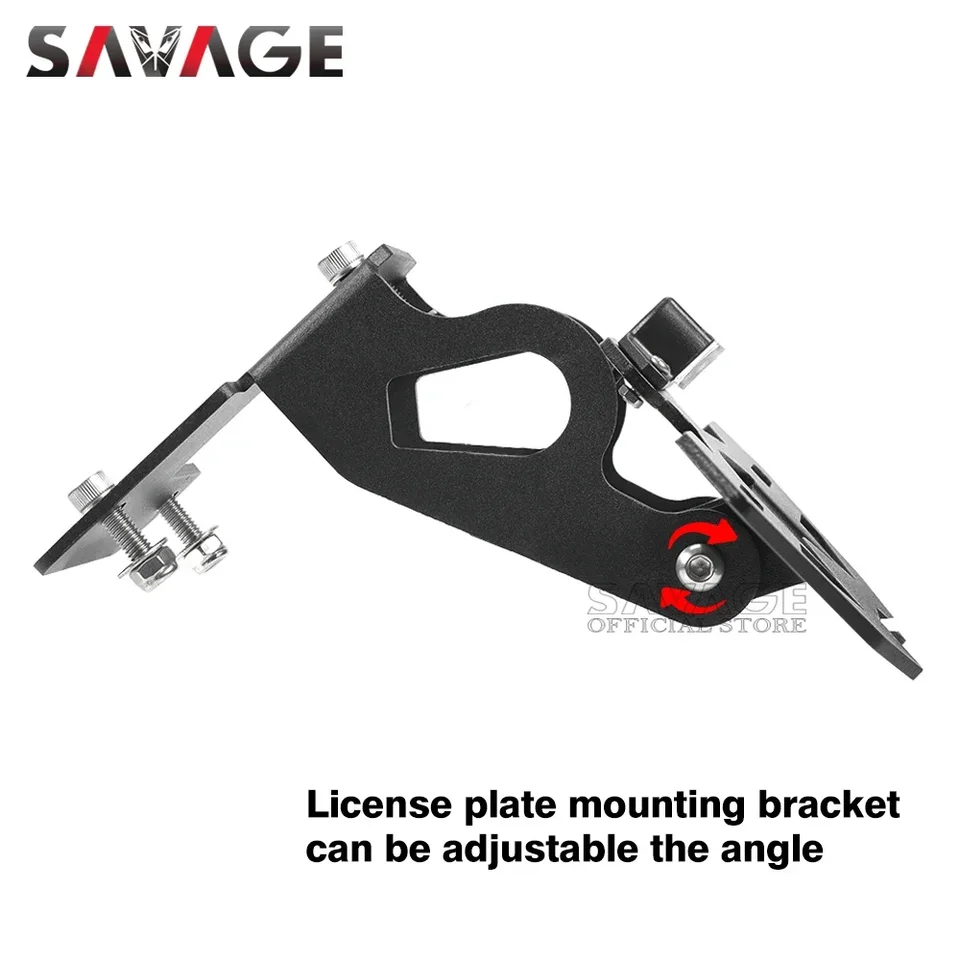 Portatarga Posteriore Per Kawasaki Z900 2017-2023 - Con Luce LED Integrata - Foto 6