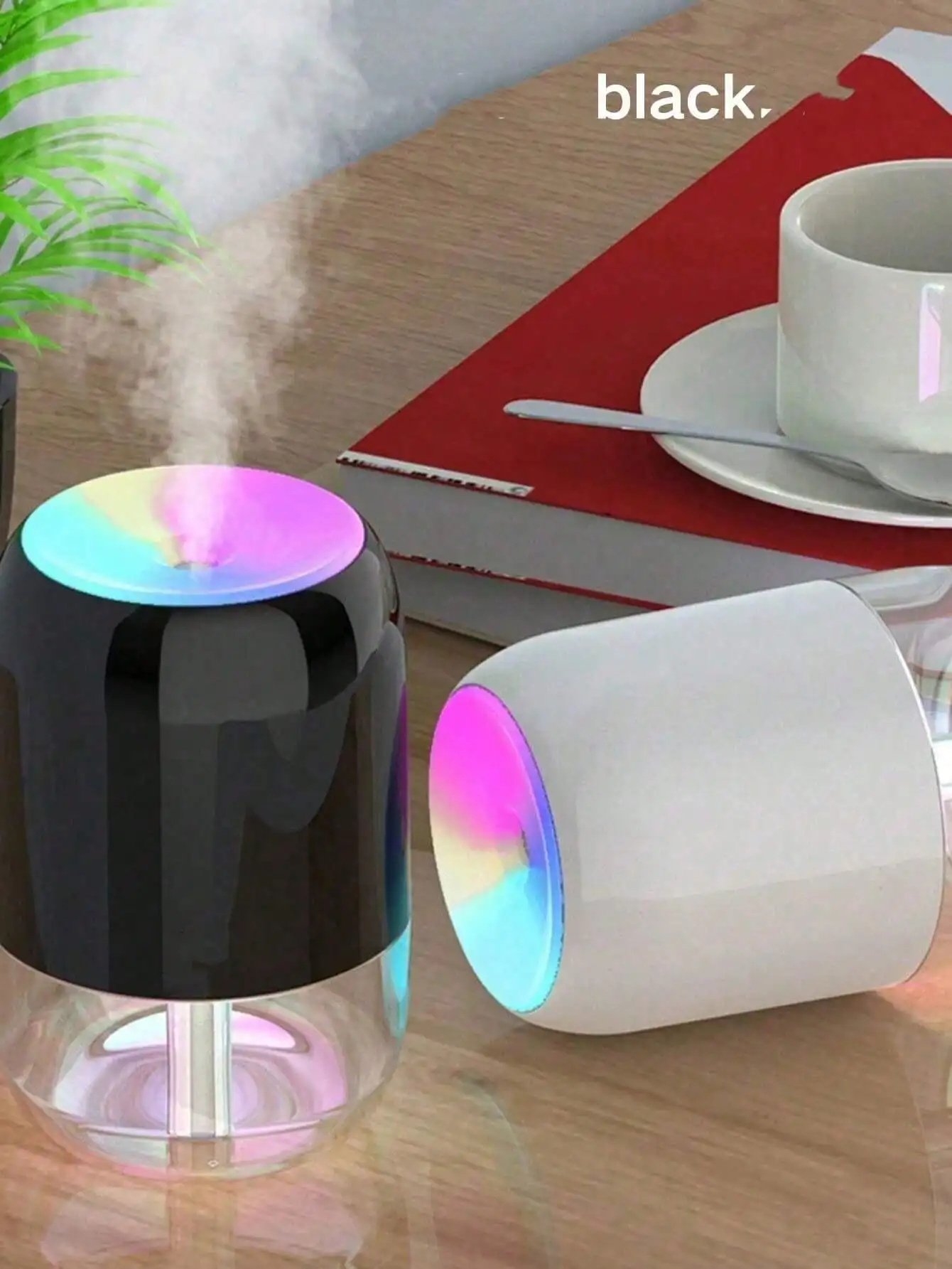 Mini Colorful Ultrasonic Air Humidifier Aromatherapy Machine
