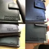 Short Luxury Men Wallets Zipper Coin Pocket Card Holder Male Wallet Clutch Photo Holder Name Engraved Brand Man Purses Wallet 5
