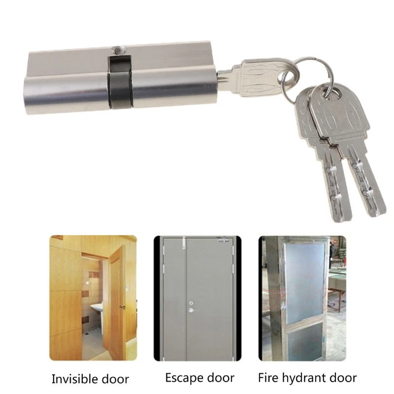 G92C Keyed Entry Door Lock Cylinder Lockset with 3 Keys Anti-theft Entrance Door Lock