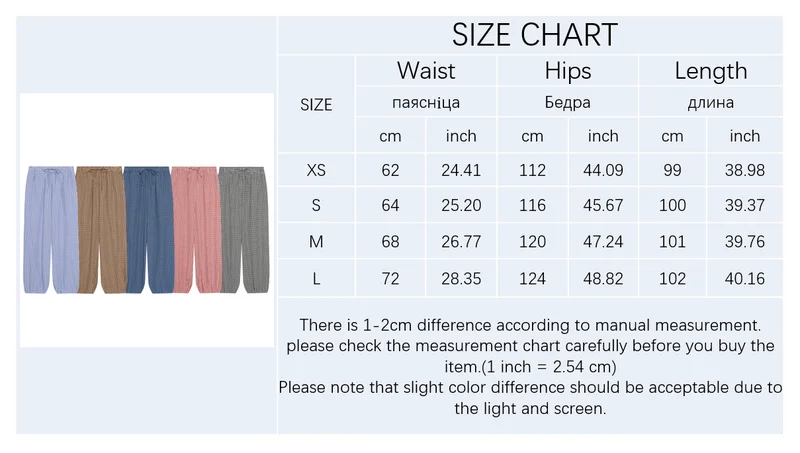 Women's Long Pants 2026 Summer New Style Red Plaid Drawstring Lantern Pants Long Pants Beach Vacation Casual Fashion