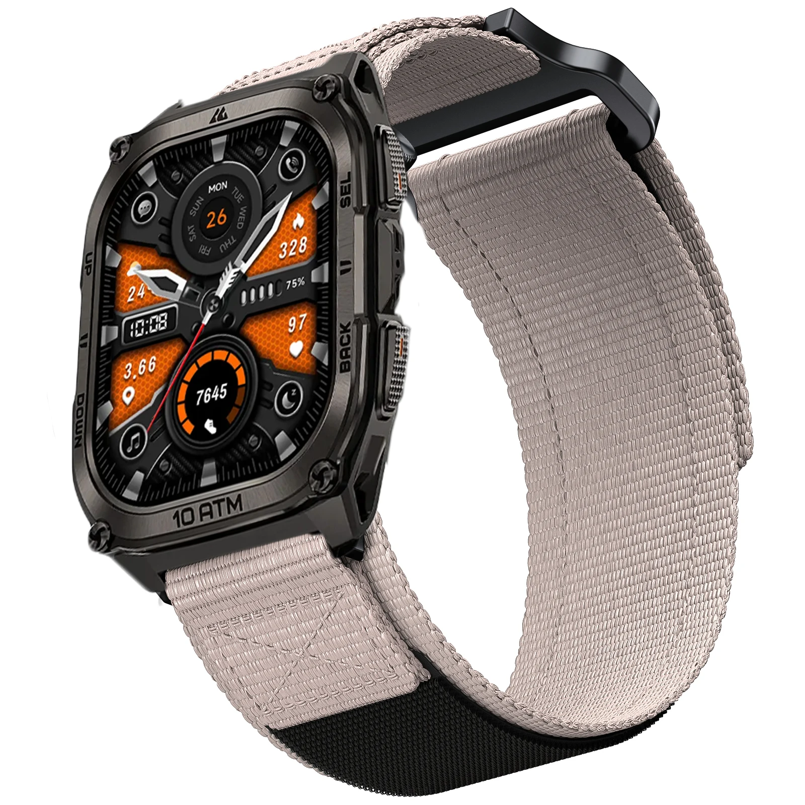 Sports Nylon Strap Bracelet for Smartwatches - 22MM Watchband