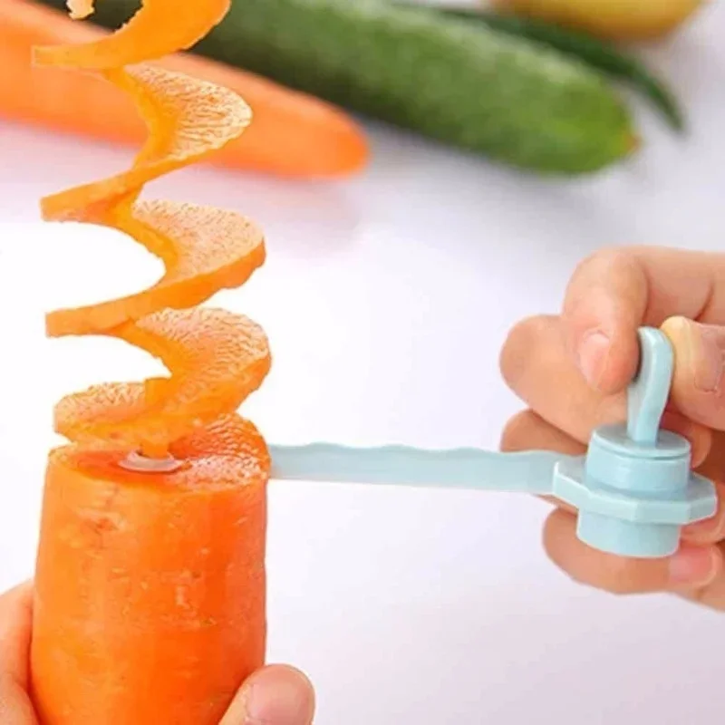 Spiral Slicer Manual Potato Carrot Vegetable Cutter Kitchen Accessories