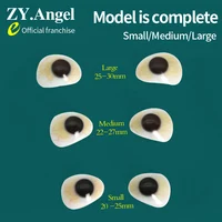 Comprimés oculaires artificiels en polymère pour l'atrophie des globes oculaires, l'élimination des personnes endommagées et handicapées, l'utilisation des yeux artificiels monocouches 5