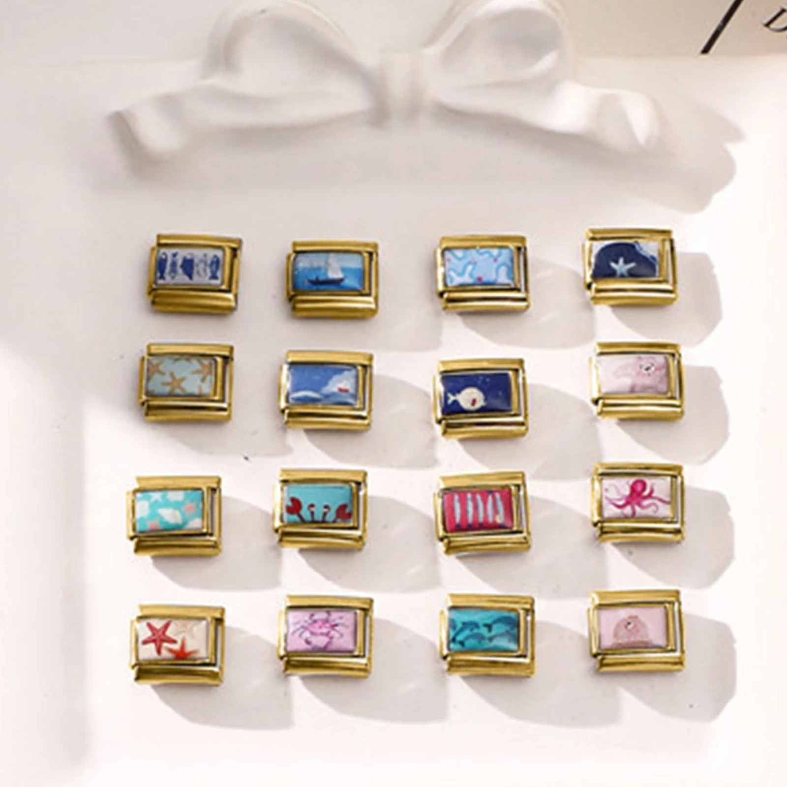 Retro Gold Stainless Steel Bracelet DIY Making