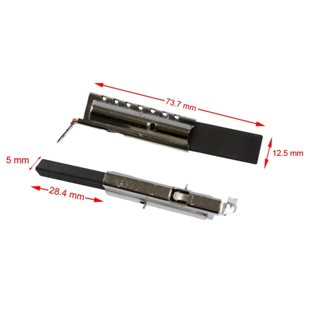 371201201-Set Di Spazzole Motore Per Lavatrice, Set Di 2 Pezzi Per Beko,Altus, Grundig, Kenwood,Smeg,Grundig,Fagor,Blomberg,Ansonic