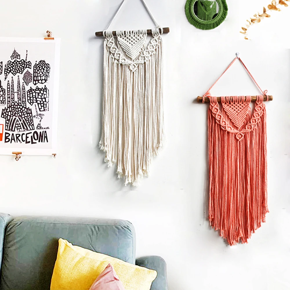 

Hot sale Macrame handmade wall hanging taperstry macrame hanging for home decoration