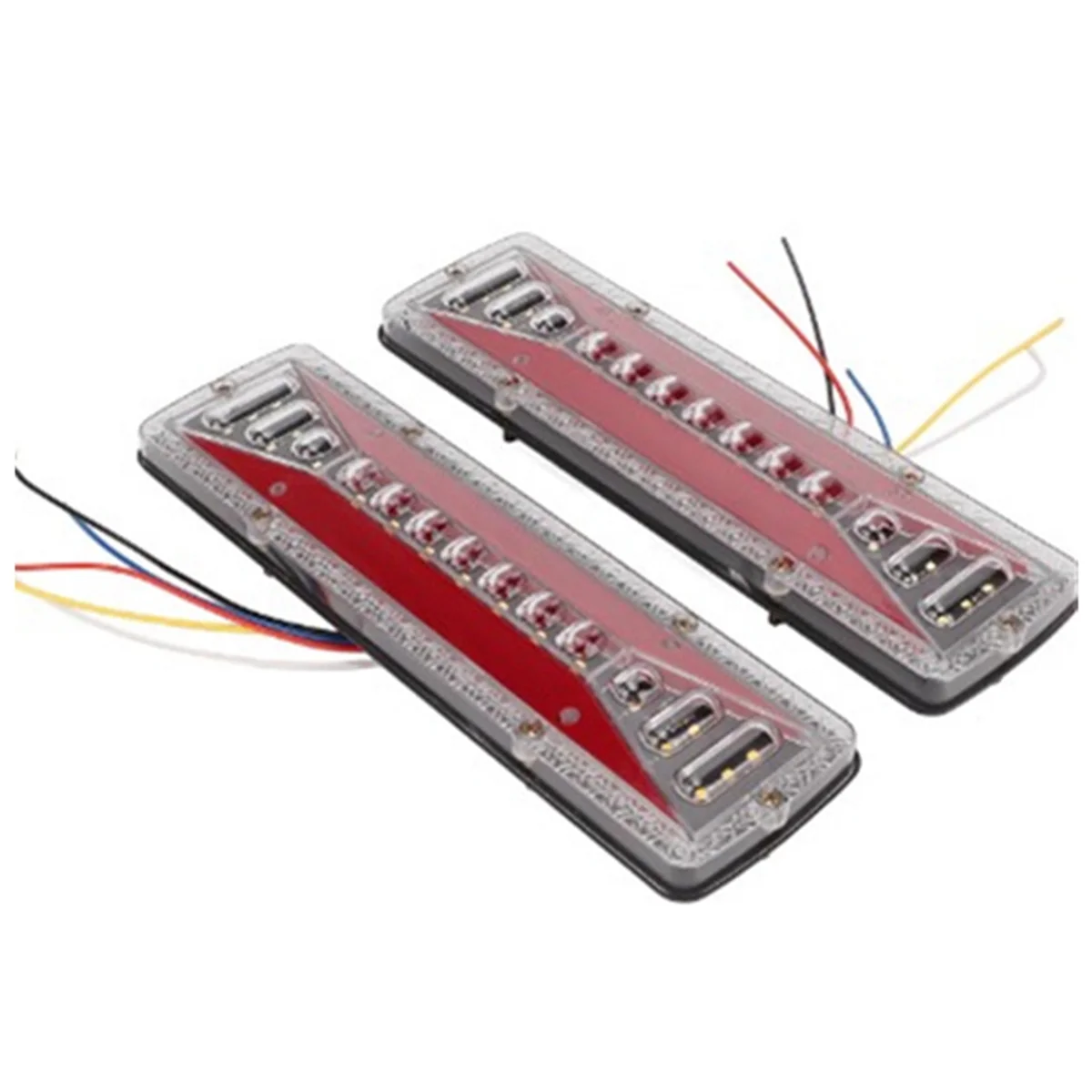 12V Taet Light Led Dynamic Truck Lights Luci Dei Freni Posteriori Segnale Track Trattore Light Trailer Bus