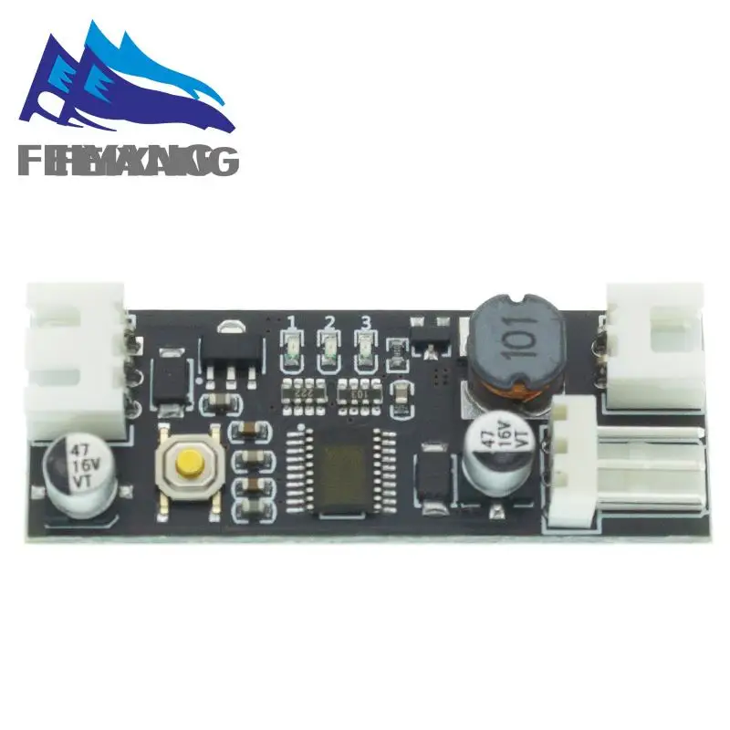 Einzelne 12 V 0,8 A DC PWM 2-3 Draht Lüfter Temperaturregelung Geschwindigkeitsregler Chassis Computer Rauschunterdrückung Modul NTC B 50 K 3950 – Detail 6