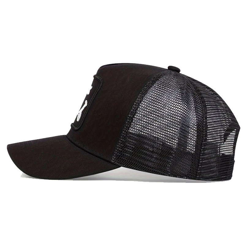 Unisex XX Baseballkappe mit Zungen-Stickerei, Frühling/Sommer Outdoor Verstellbare Freizeitmütze, Sonnenschutz-Hut, Sportkappe – Detail 3