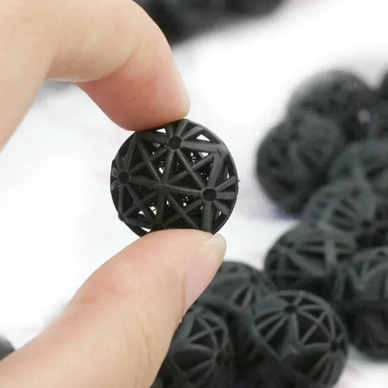 Useful 10/20Pcs Home Aquarium Pond Bio Balls Clear Water Biological Balls 16mm Fish Tank Filter Media Marine Sum Water Treatment