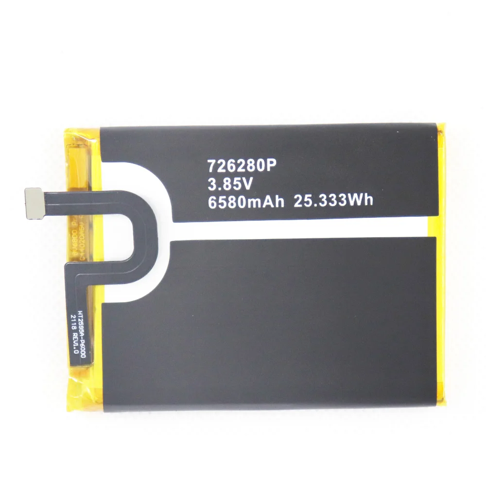 

2pcs/lot Original 6580mAh BV 6800 Battery For Blackview BV6800 Pro IP68 Waterproof MT6750T Mobile phone 726280P