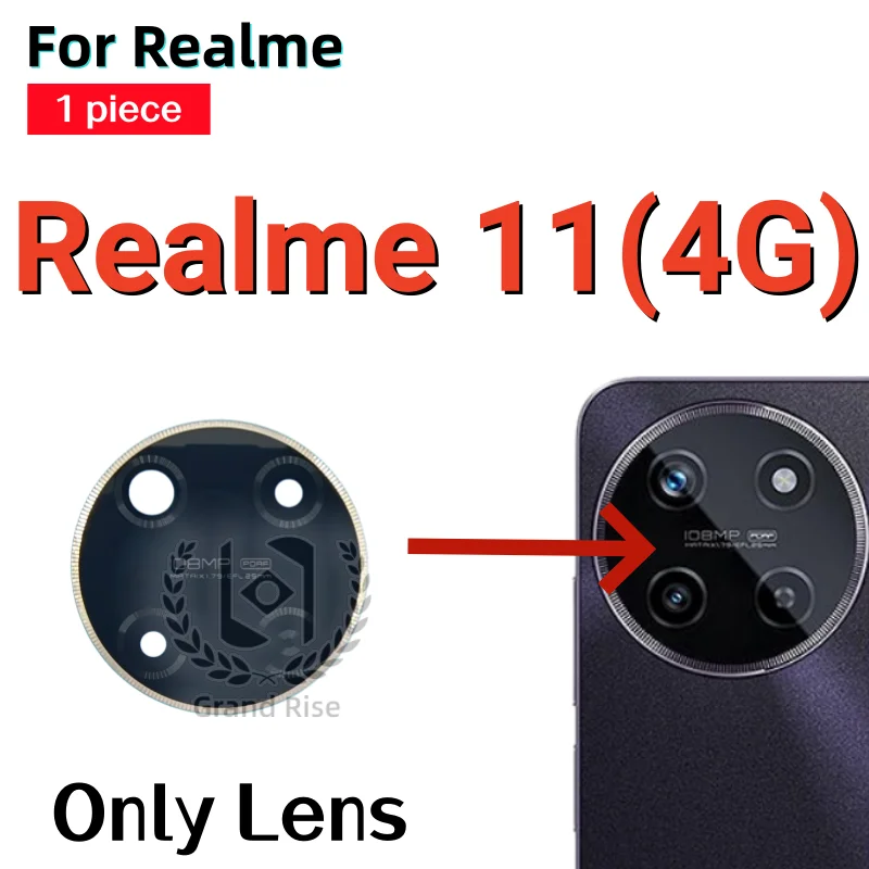 Premium Rear Camera Glass Lens with Adhesive