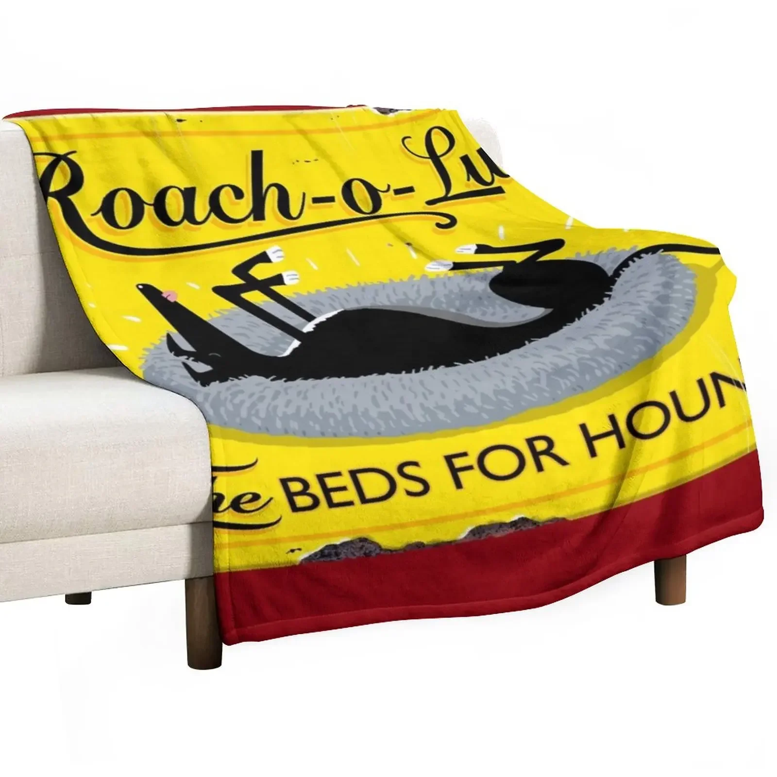 

Roach-o-Lux Throw Blanket Sofa Quilt Weighted Large Blankets