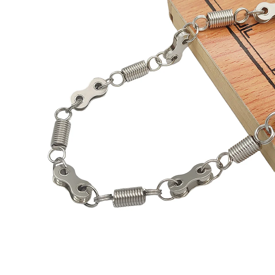 Broekketting, drieledige jeanskettingen, bikerketting, punk broekketting, riem, portemonneekettingen met haak, decoratieve tasketting, metalen sleutelketting voor dames en heren