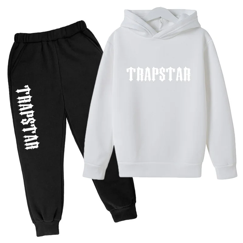 Trapstar-Conjunto de Sudadera con capucha y pantalones holgados para niños,  ropa deportiva cálida de dos piezas, traje de jogging, nuevo 2022 -  AliExpress