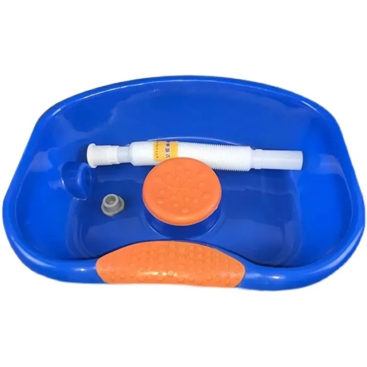 Portable Shampoo Sink At Home Hairdressing Shampoo Bed Hairdresser Basin The Elderly Pregnant Woman Nursing Tools