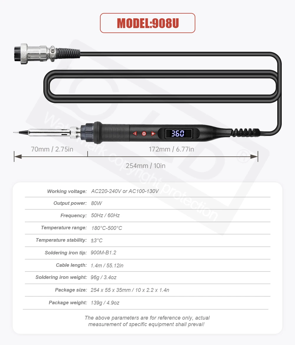 JCD 8899 750W Micro Hot Air Gun LCD Display Rework Soldering Station Portable Heat Gun Temperature Adjustable BGA Welding Tools