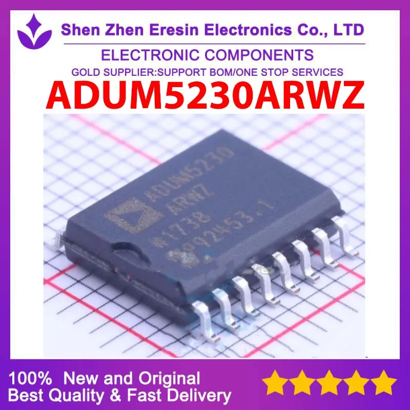 

Free shipping 5PCS/LOT ADUM5230ARWZ SOP16 New and original